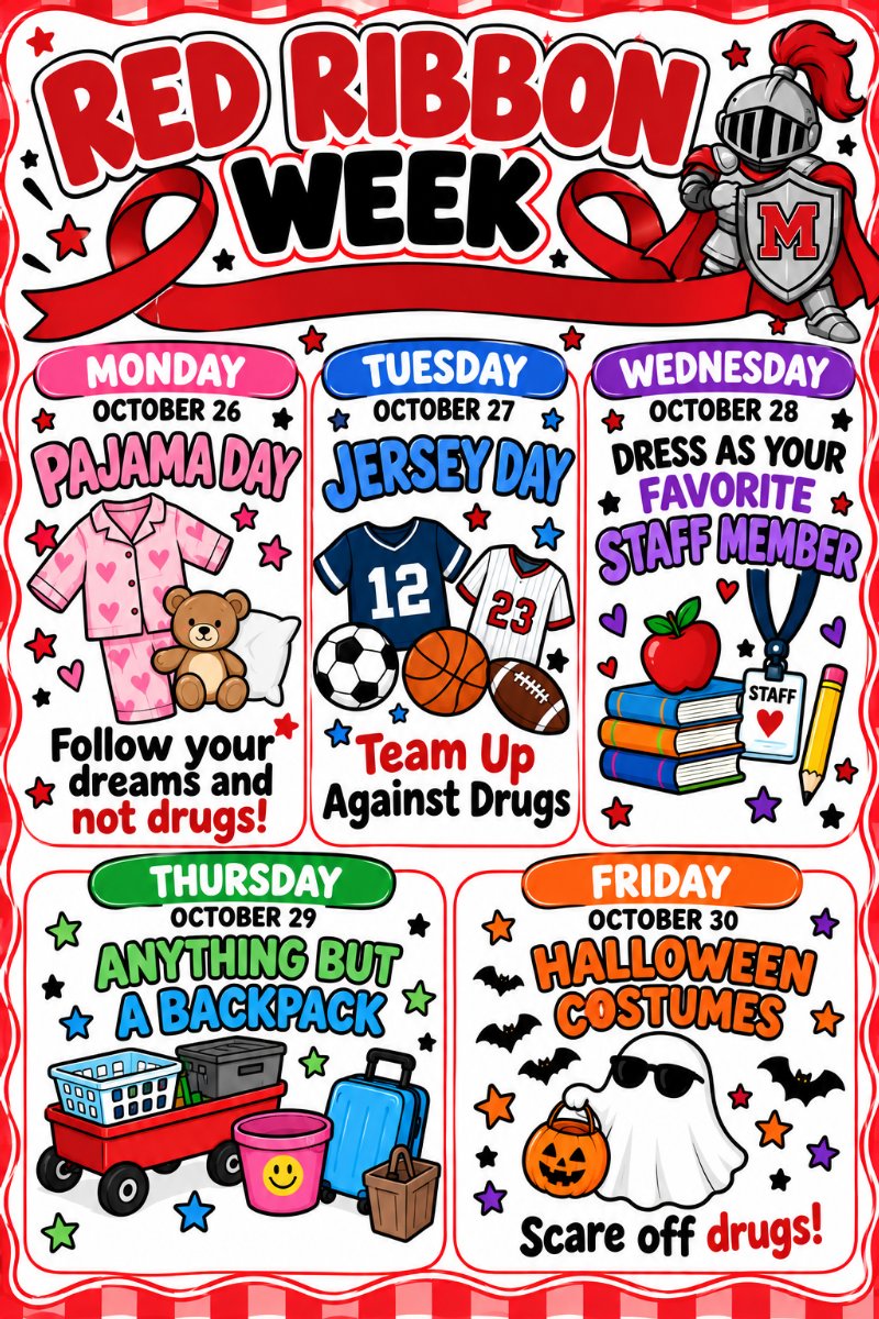 Red Ribbon Week Labels Red Ribbon Week | Meadows Union Elementary School District